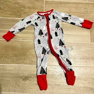 Little Sleepies 0/3 Christmas tree pajamas